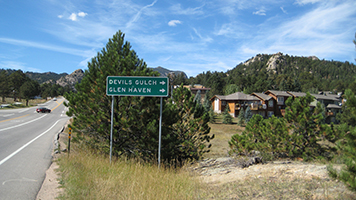 Estes downtown and Stanley Hotel